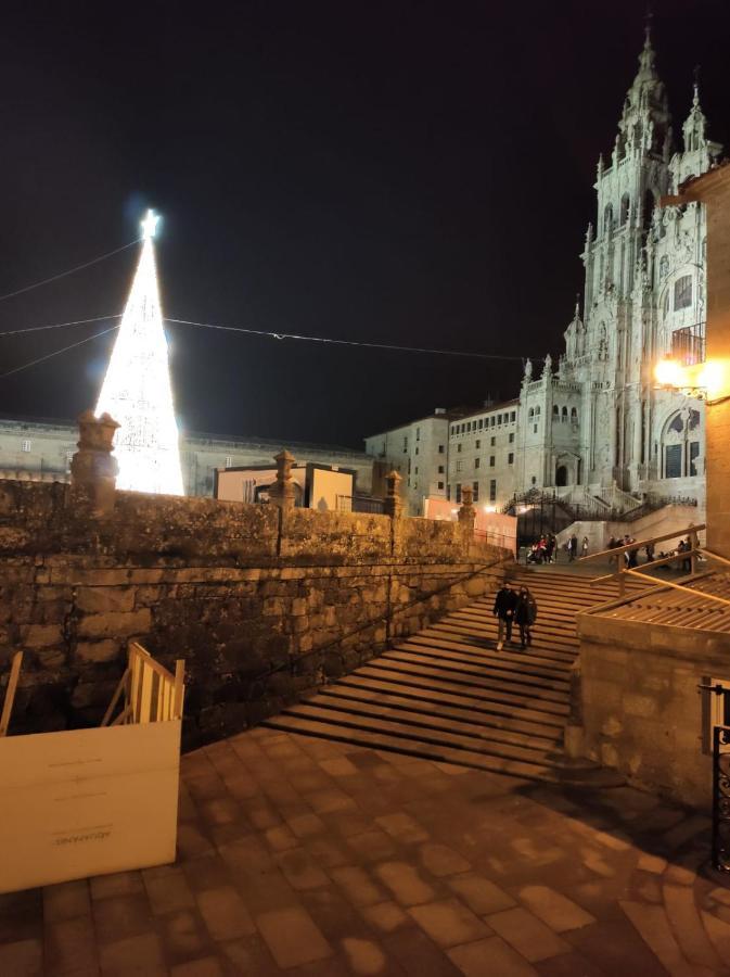 Apartamento Con Vistas A La Catedral Сантьяго-де-Компостела Экстерьер фото